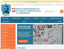 Tablet Screenshot of jedynka.czarnkow.pl