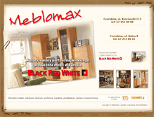 Tablet Screenshot of meblomax.czarnkow.info