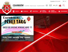 Tablet Screenshot of czarnkow.pl